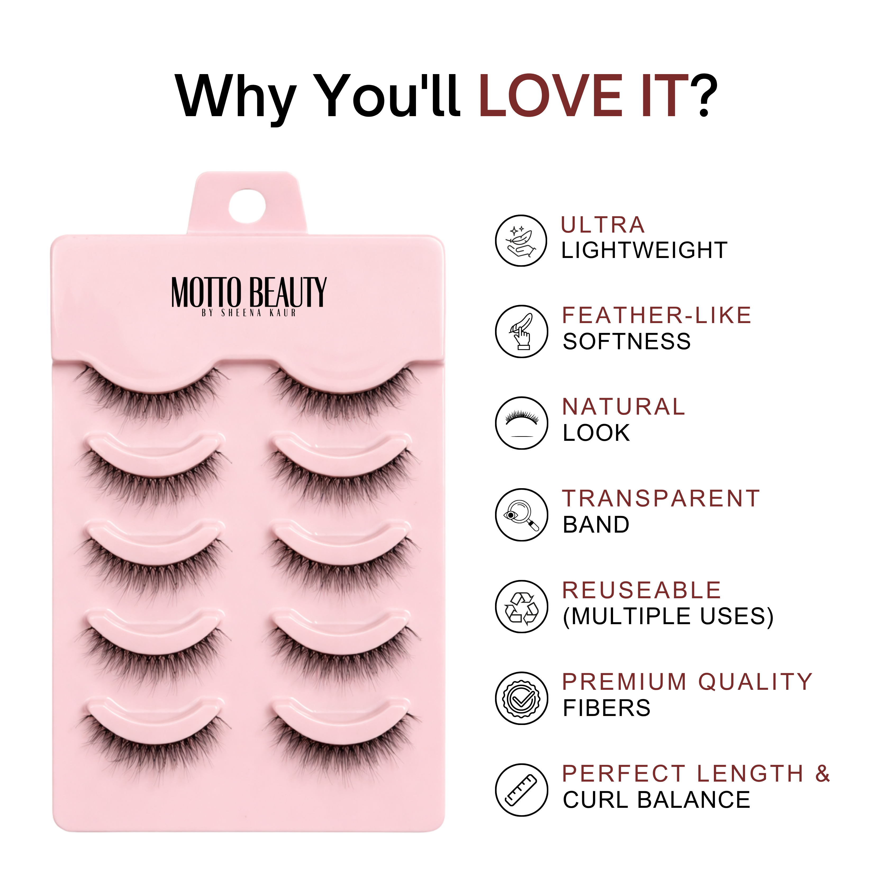 Everyday Glam Series Lashes - 01