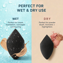 SilkLush Pro Beauty Blender - Rocket Shape